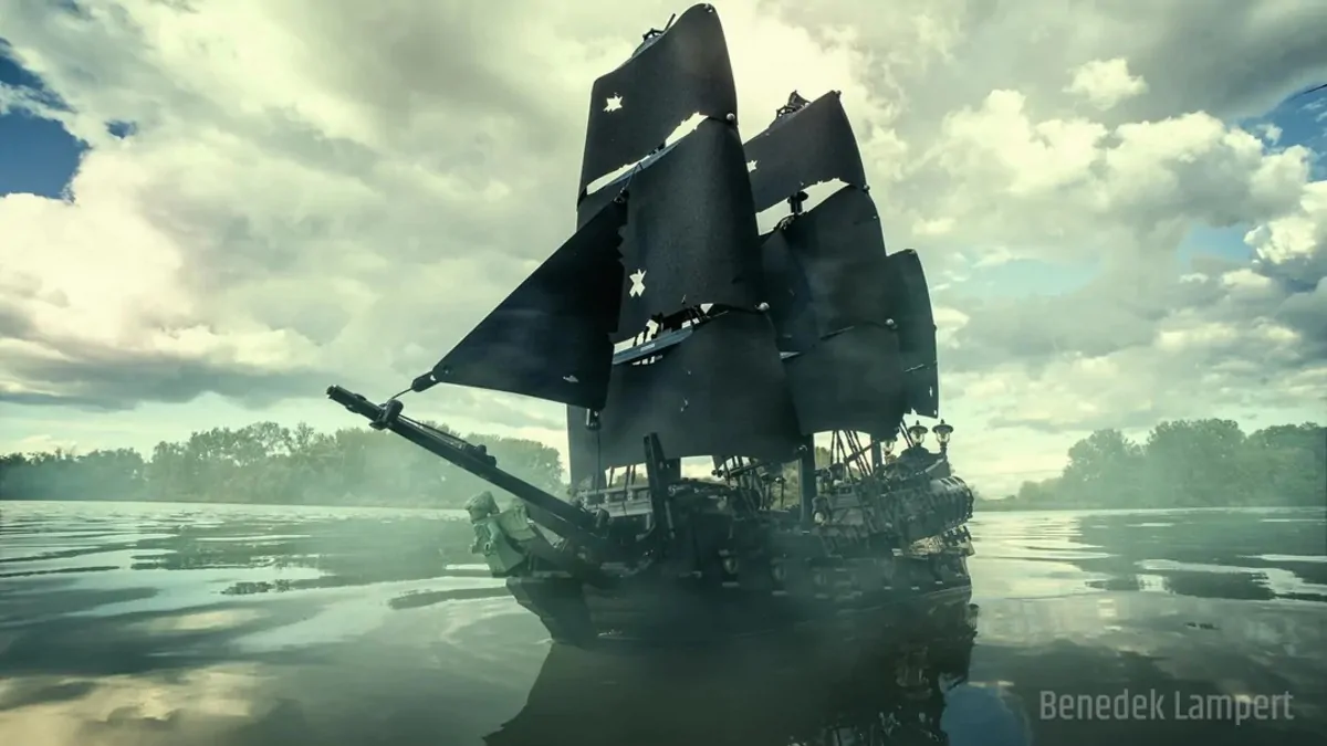 ‘It’ll never float’: LEGO creator proves Black Pearl designer wrong
