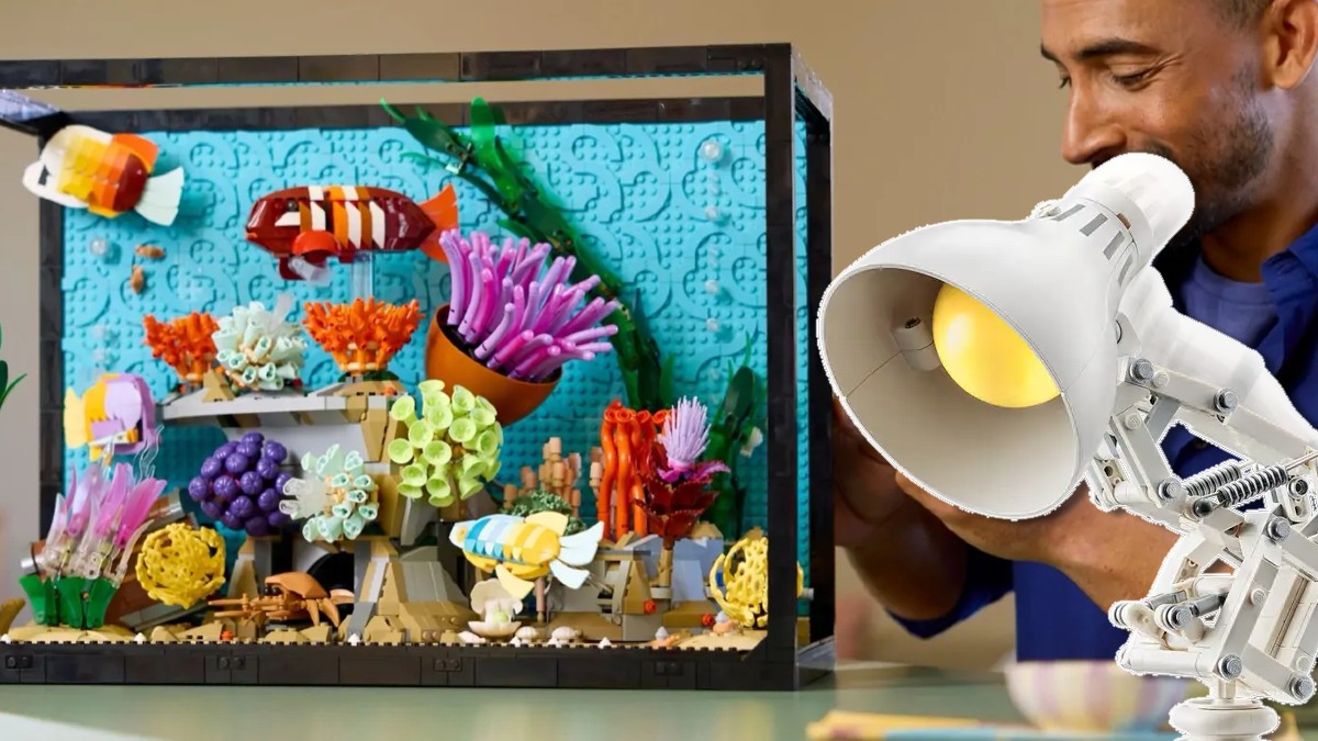LEGO Pixar Lamp’s new element makes a return in Tropical Aquarium