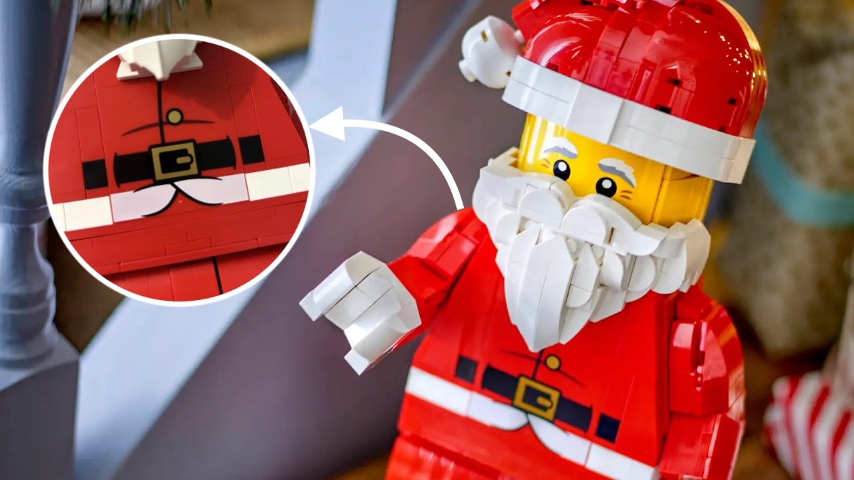 Bah humbug: LEGO fans ‘can’t unsee’ big Santa minifig’s torso mismatch