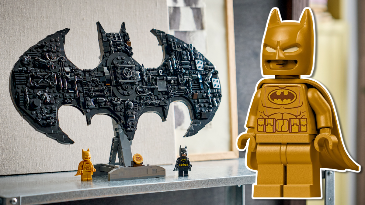 Gold LEGO Batman minifigure taps into familiar anniversary trend