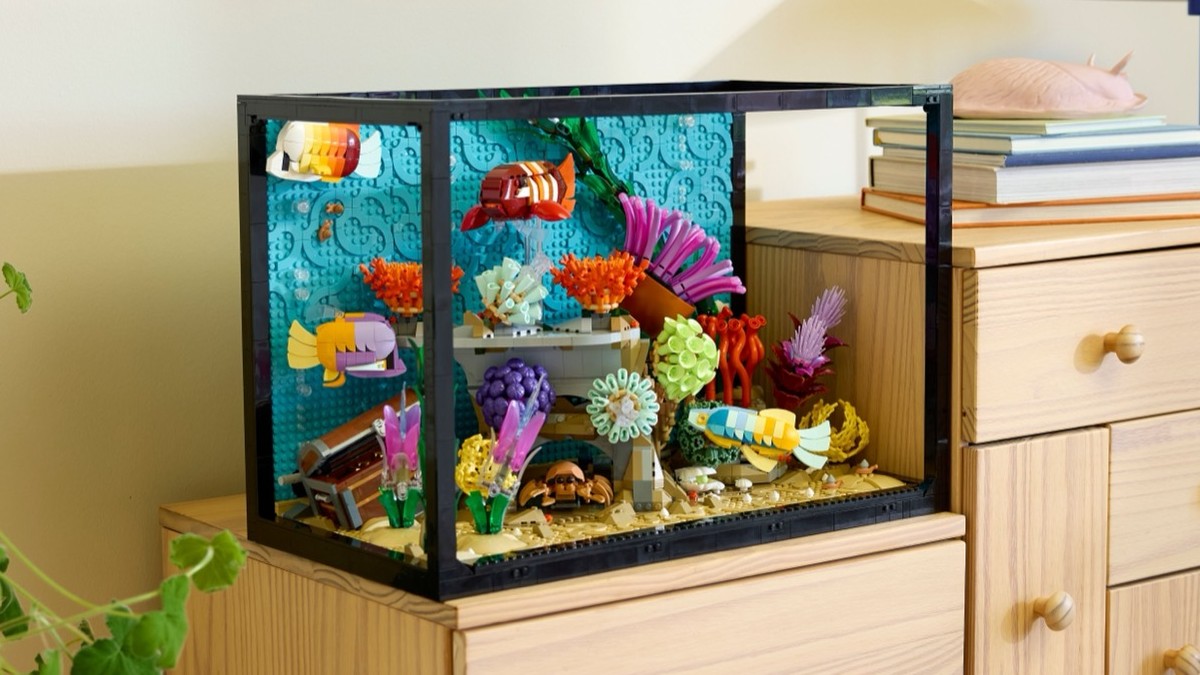 LEGO Icons 10366 Tropical Aquarium officially revealed