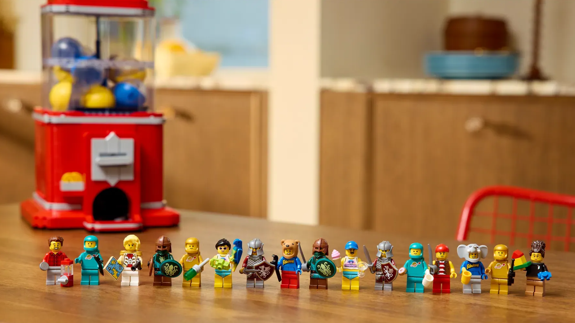 LEGO Minifigure Vending Machine parts won’t be on Pick a Brick until 2026