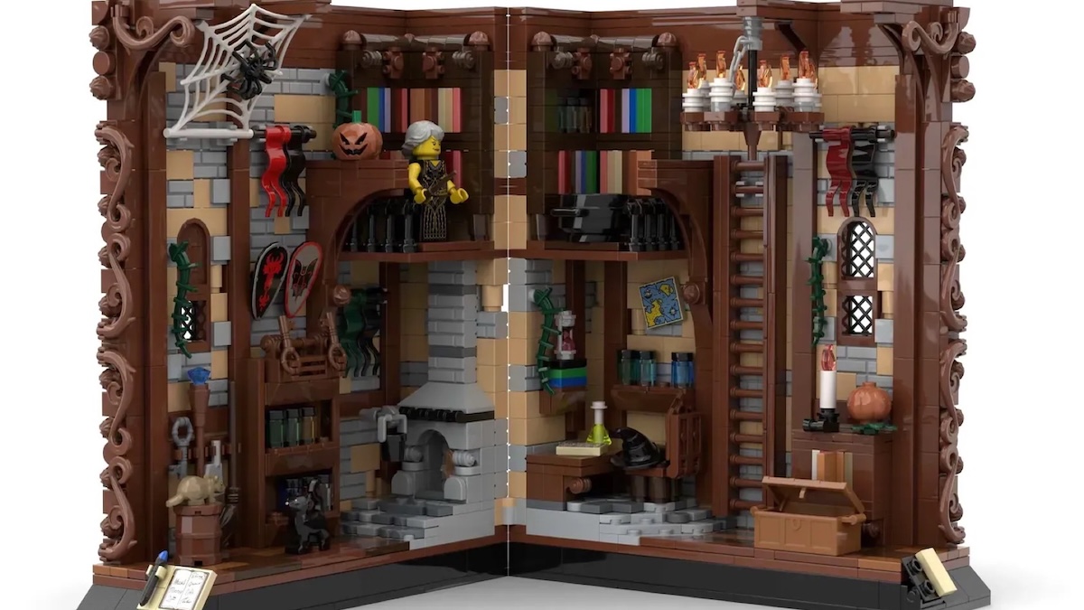 LEGO fans just can’t get enough of brick-built booknooks