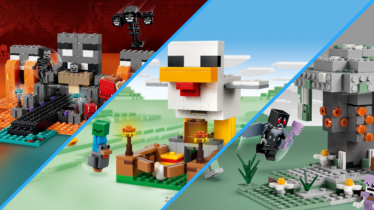LEGO Minecraft officially reveals eight new sets for 2026