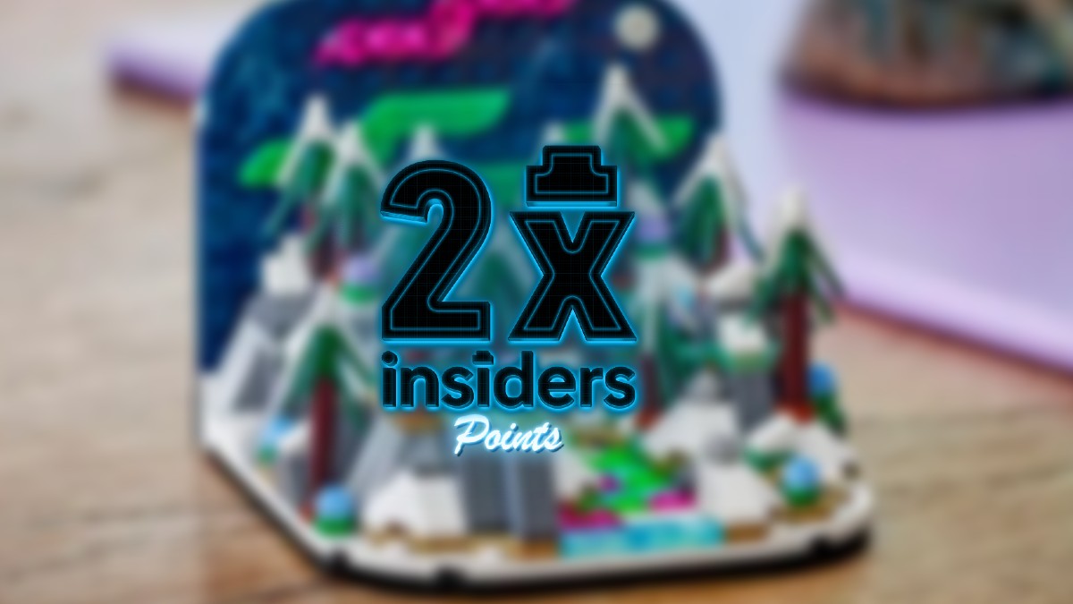 Double Insiders points now on at LEGO.com, plus Northern Lights GWP