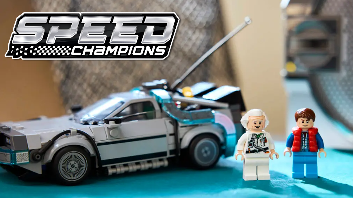 Back to the Future car will be my first-ever LEGO Speed Champions set