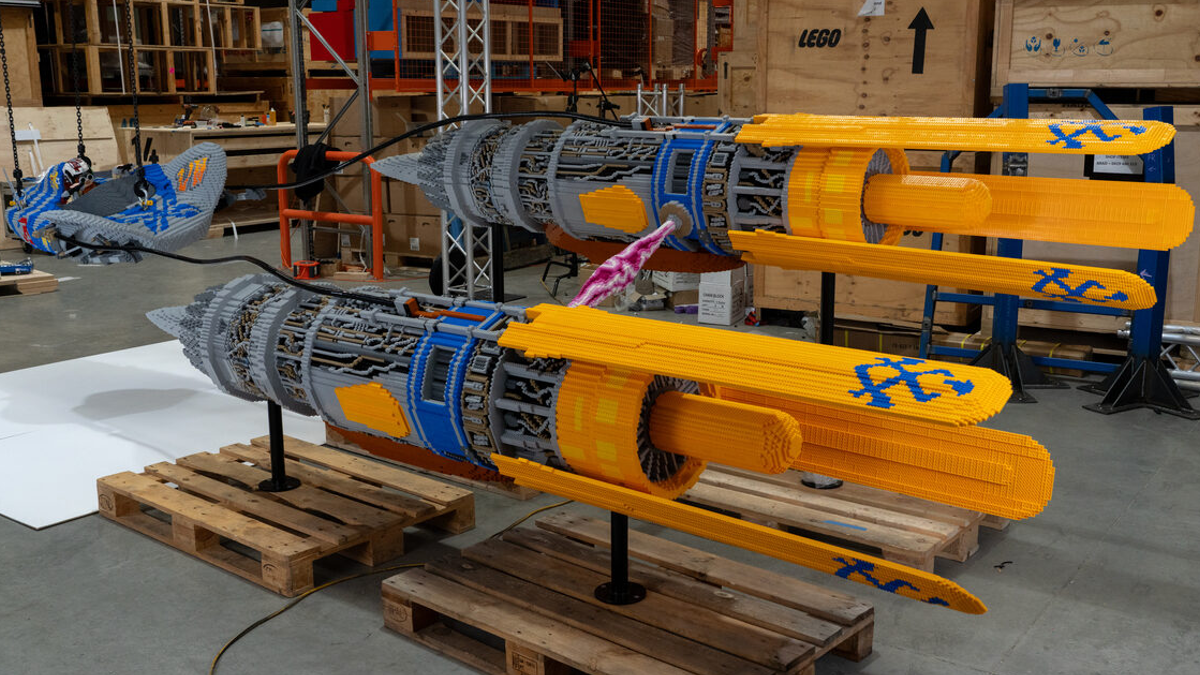 LEGO Star Wars Exhibition reveals secrets behind epic Podracer build