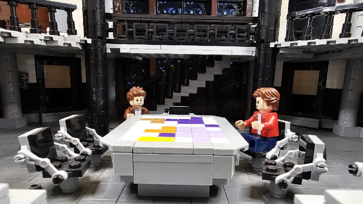 Massive Supernatural model explores interior on LEGO Ideas