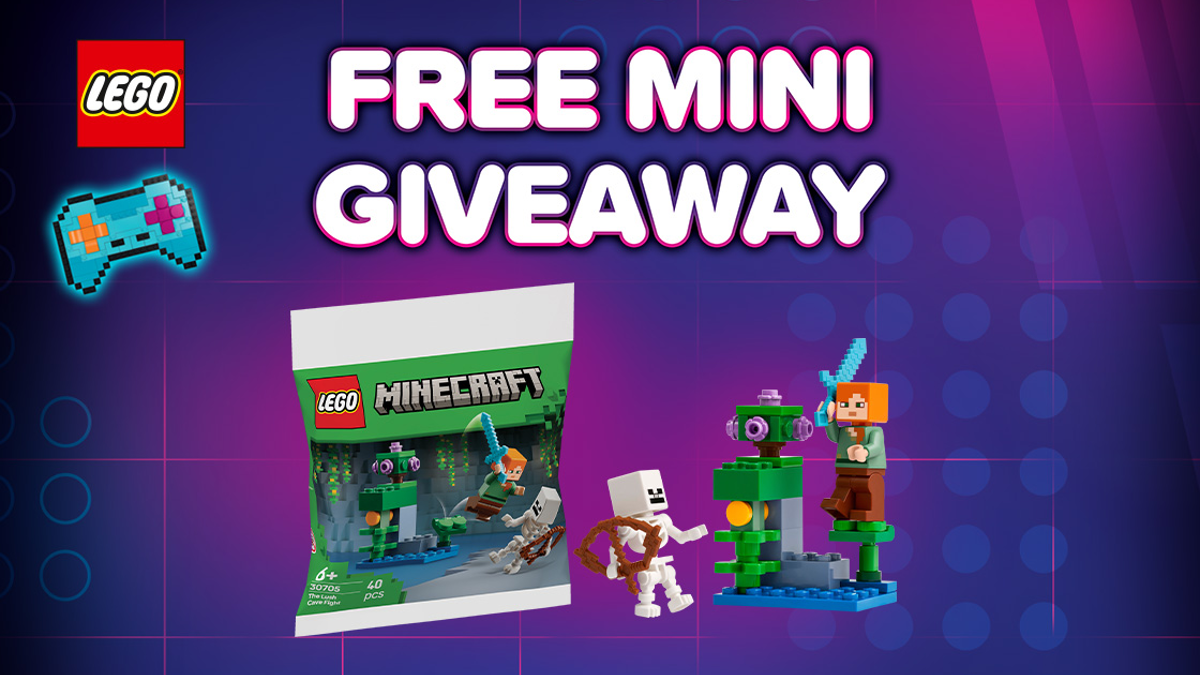 Free LEGO Minecraft and Super Mario polybags at Smyths Toys