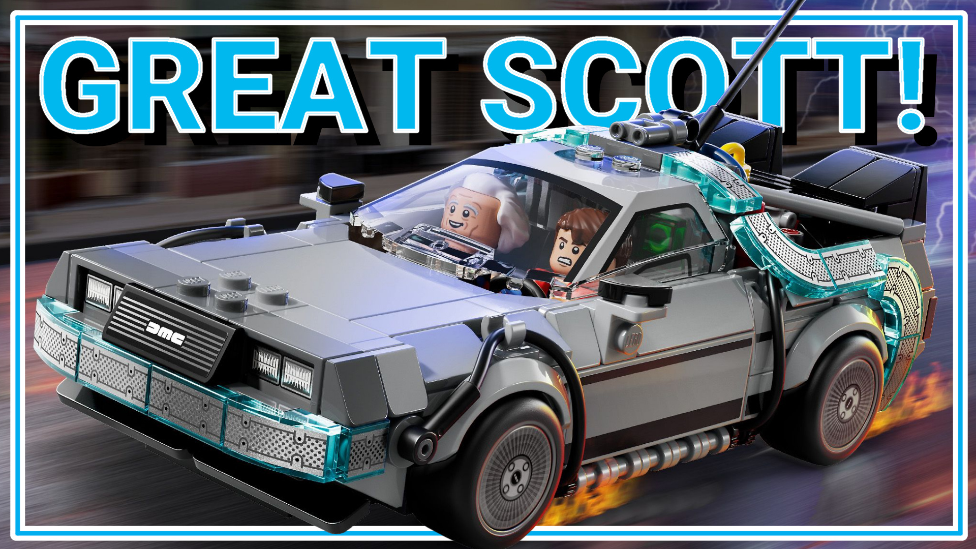 LEGO Speed Champions DeLorean is the best Back to the Future set yet