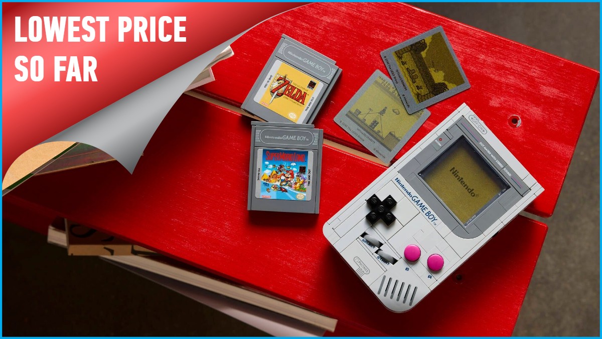 Lowest price so far on LEGO Game Boy