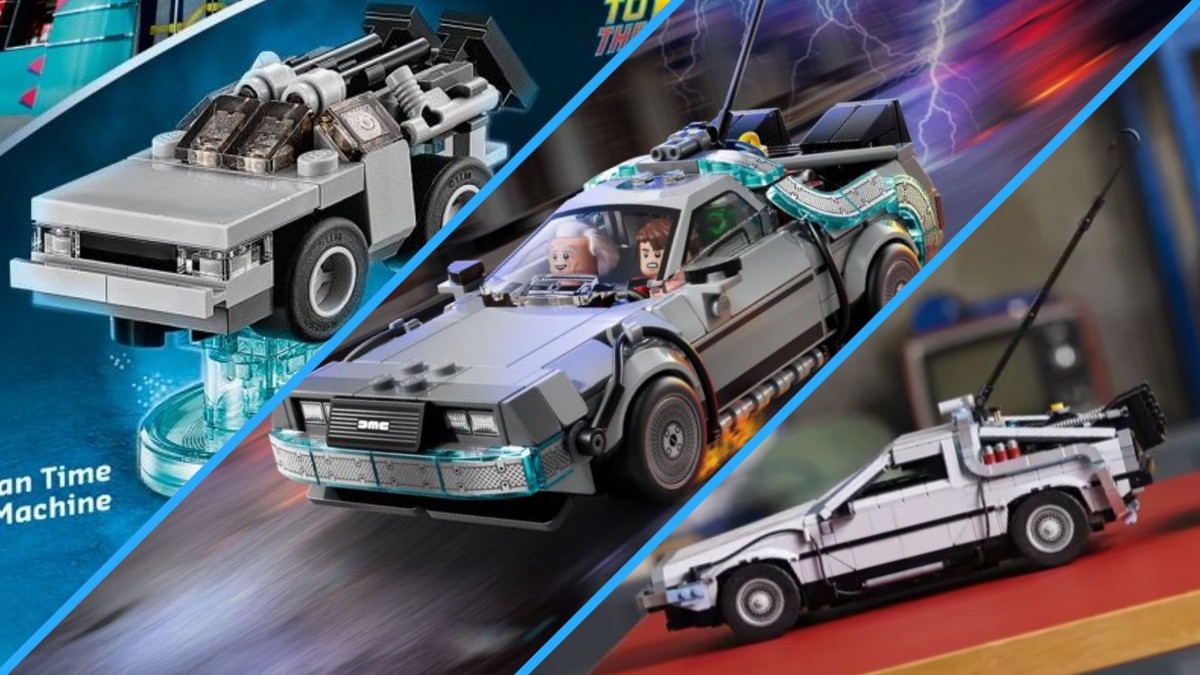 Every LEGO Back to the Future set and minifigure