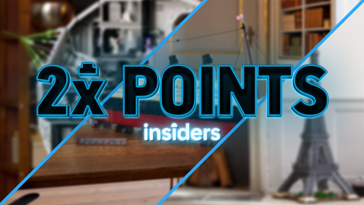 Six sets to earn most double LEGO Insiders points possible