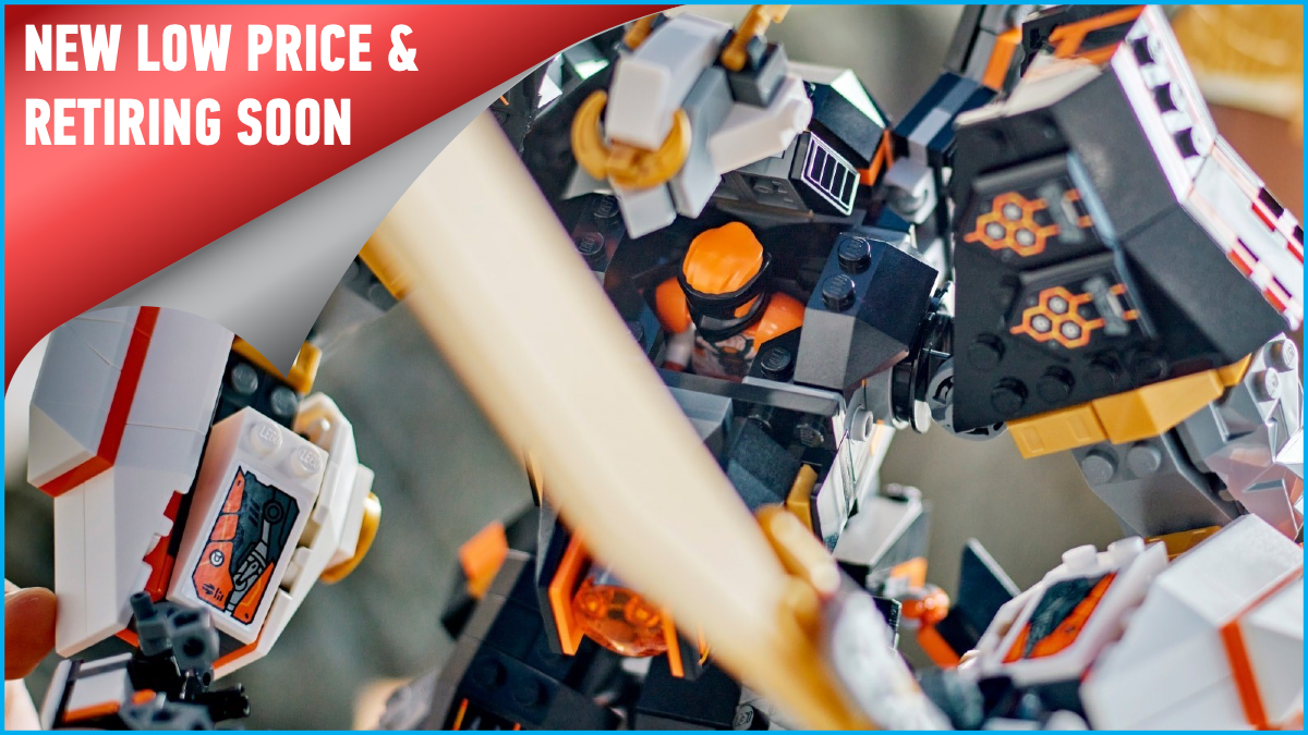 LEGO NINJAGO’s best mech yet hits lowest price ever weeks before retiring