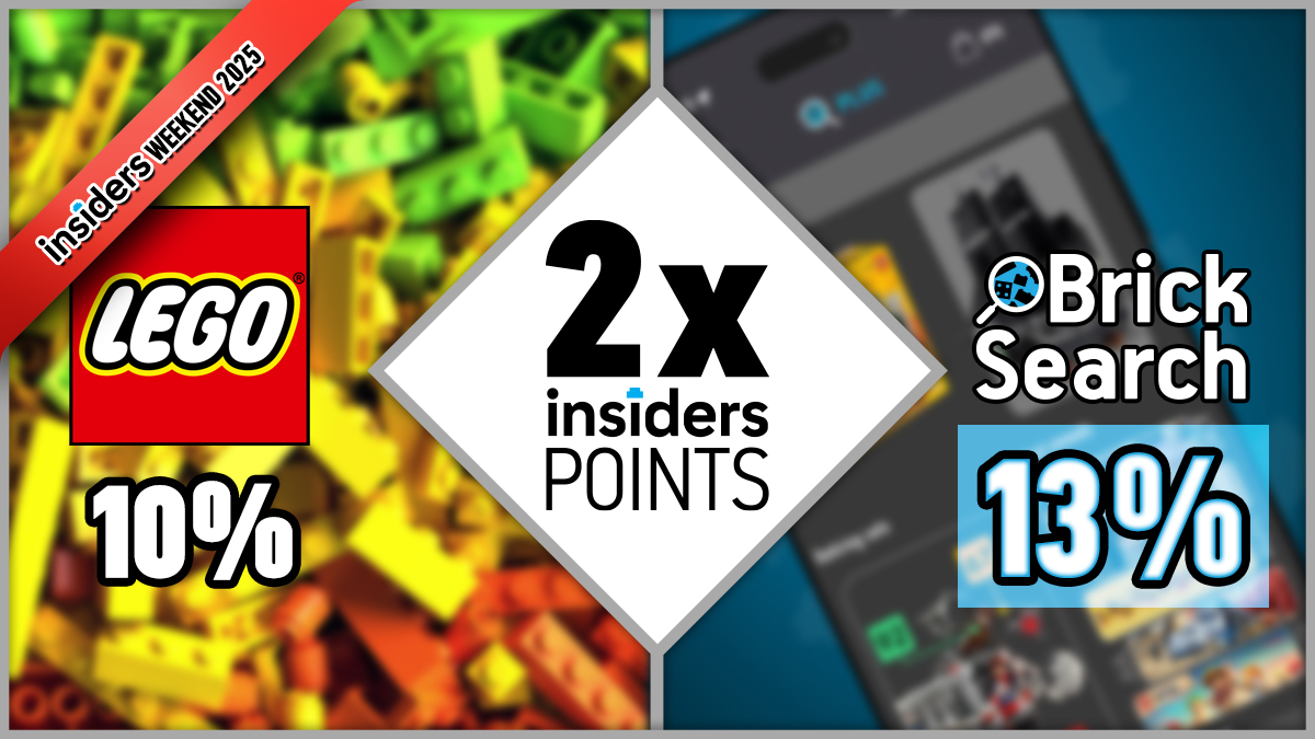 Double up on LEGO Insiders Weekend deals with Brick Search’s Brick Credits