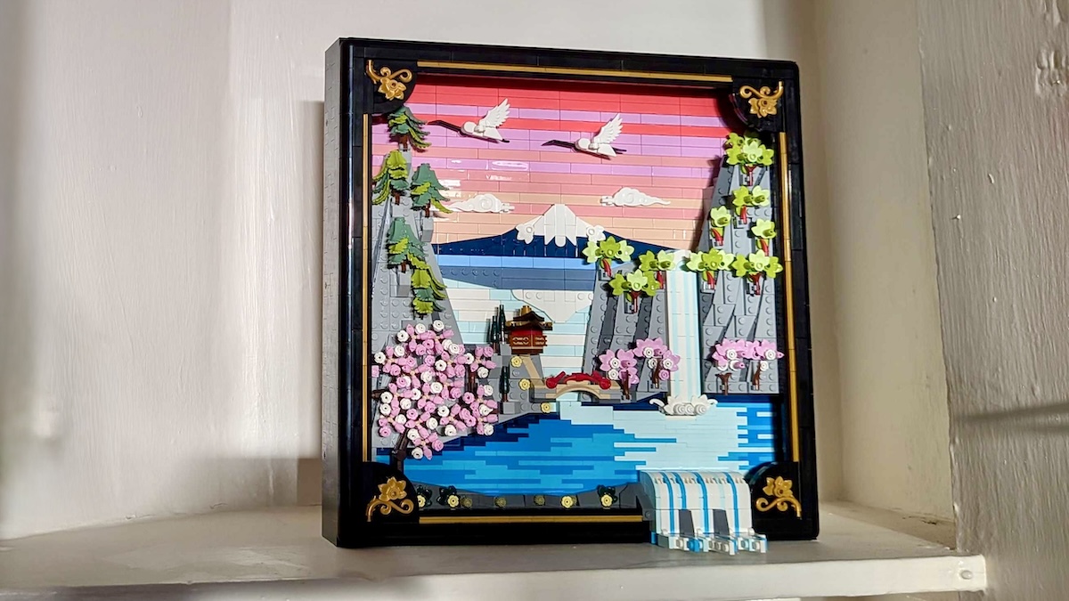 LEGO Art 31218 Japanese Cherry Blossom Landscape review