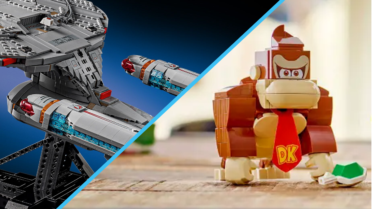 LEGO Icons team looked to Super Mario for the Enterprise’s engines