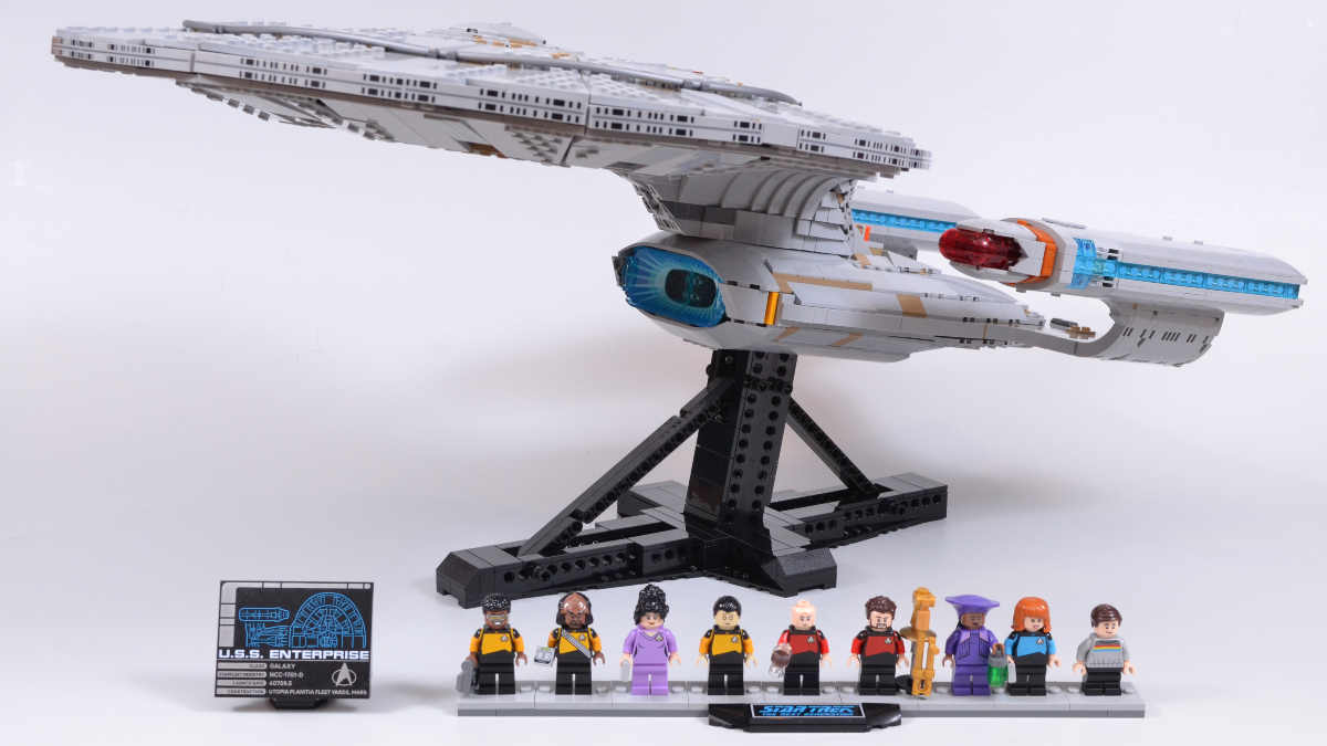 Review: LEGO Star Trek Enterprise-D boldly goes where no Icons set has gone before