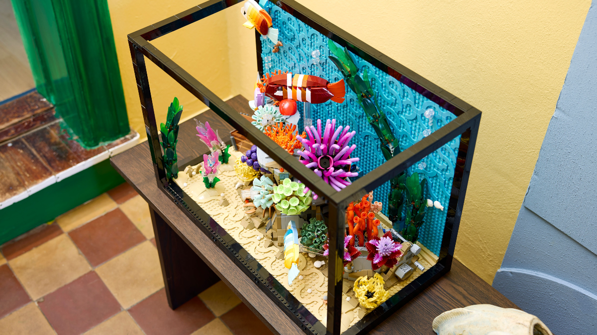 Already on backorder: LEGO Tropical Aquarium makes a splash in the US