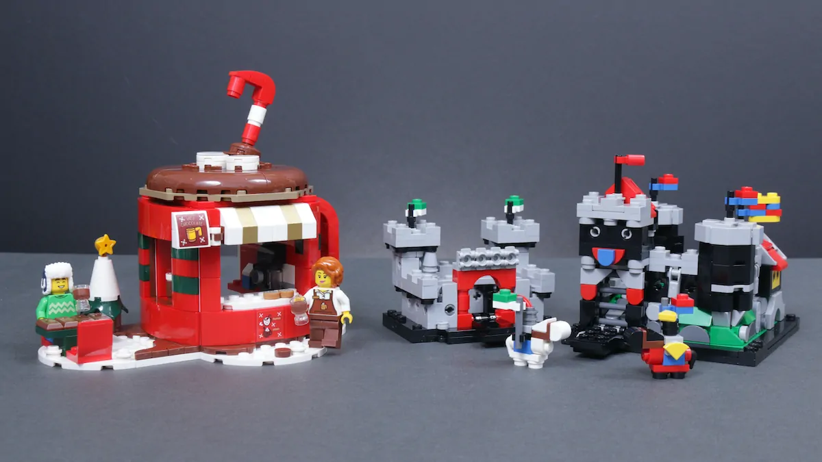 A couple of castles and a Cuppa: LEGO Insiders Weekend GWP reviews