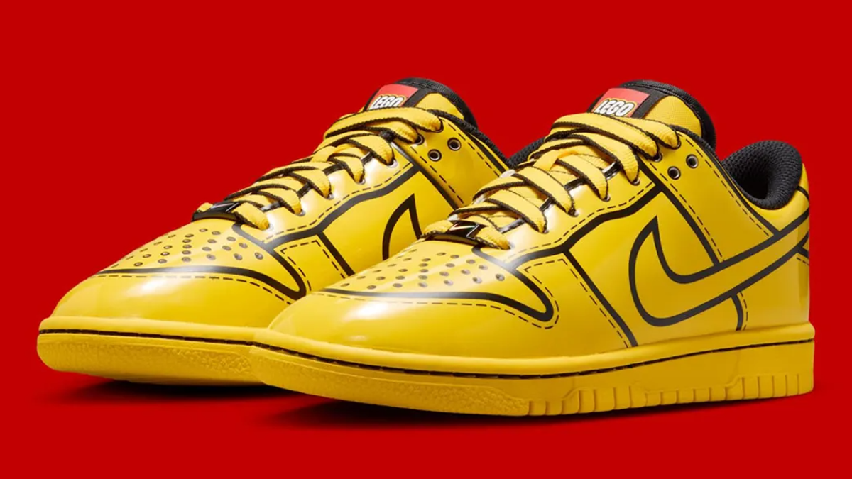 LEGO x Nike Dunk Low ‘Tour Yellow’ sneakers officially revealed
