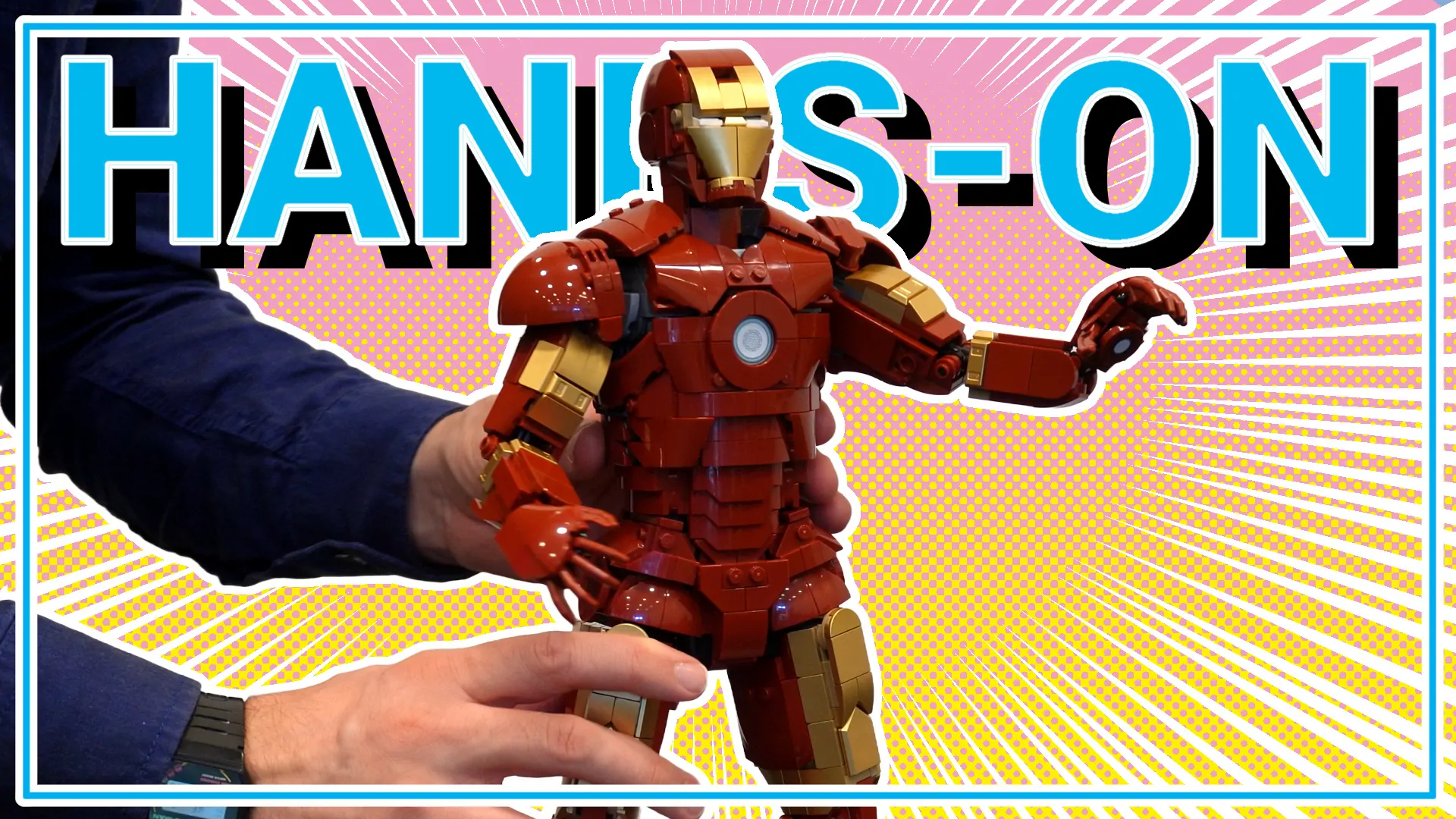 New LEGO Marvel Iron Man statue is pretty impressive up close