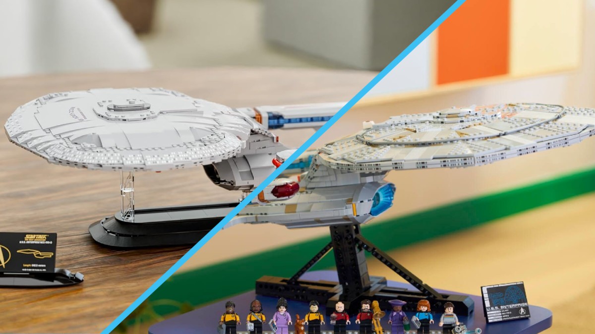 LEGO’s Star Trek set isn’t our first buildable Enterprise D