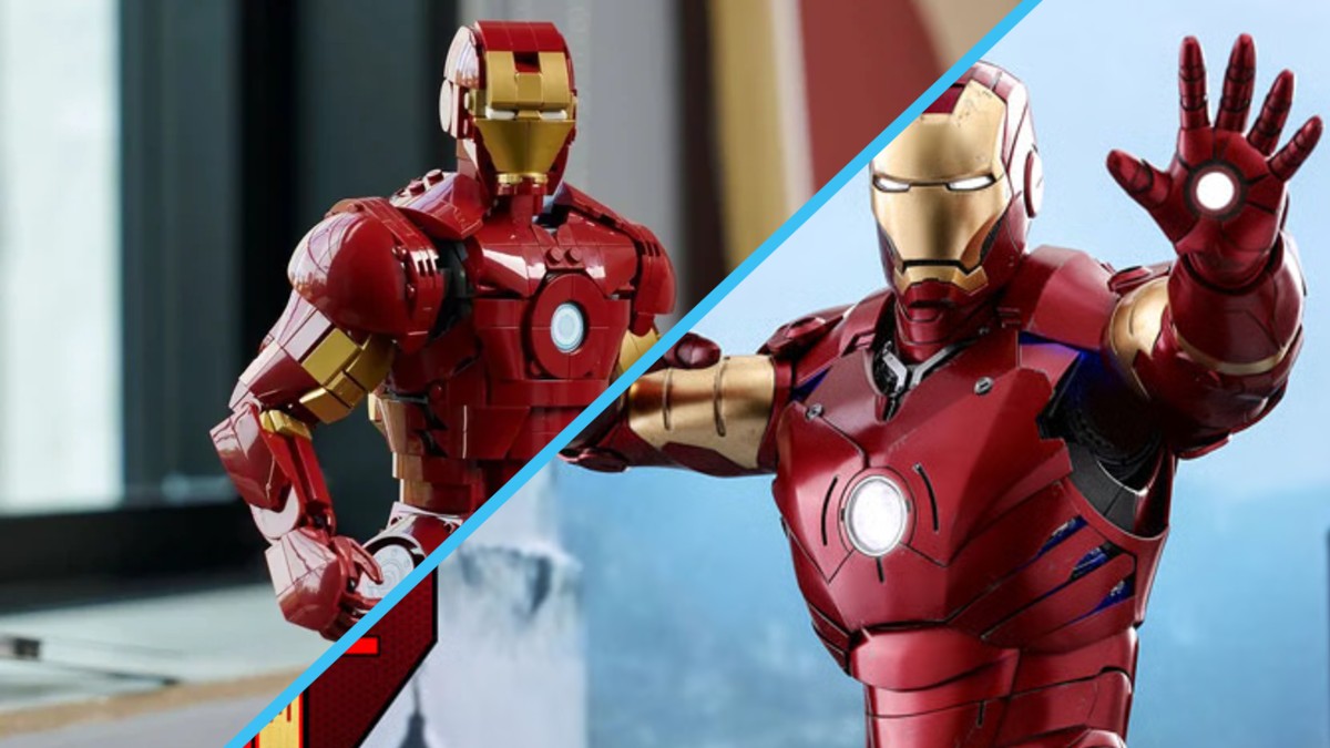 Iron Man Mark 3 suit was practically made for a LEGO Marvel set