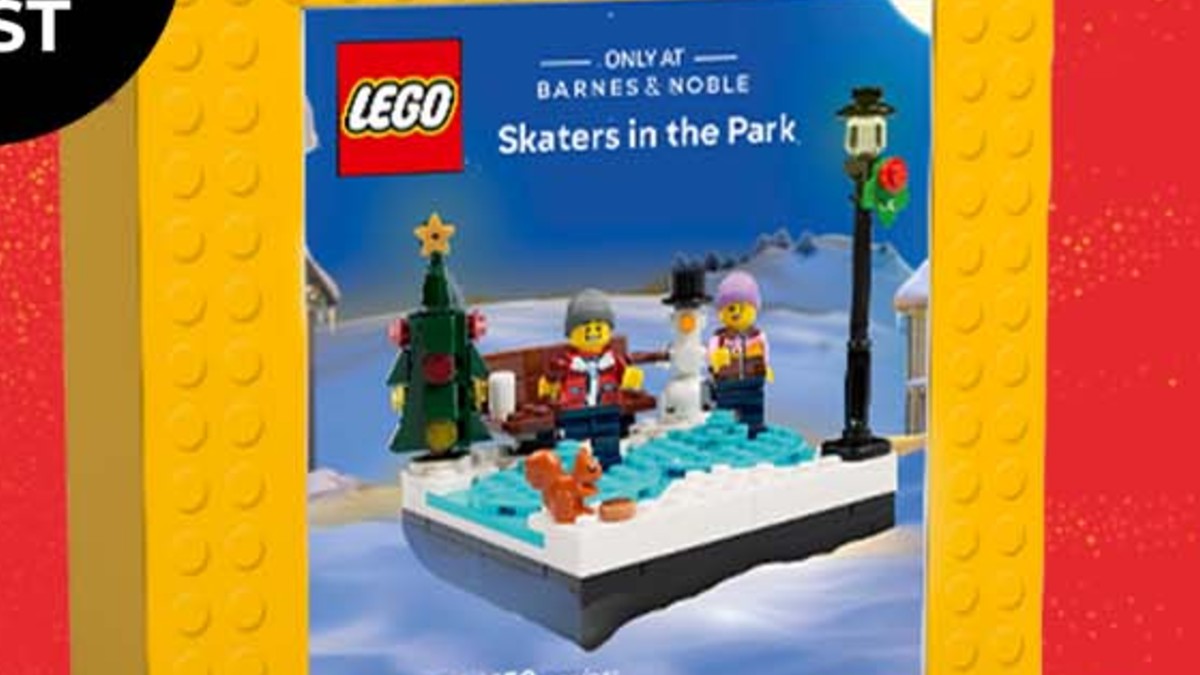 LEGO Barnes & Noble Christmas 2025 exclusive gift revealed