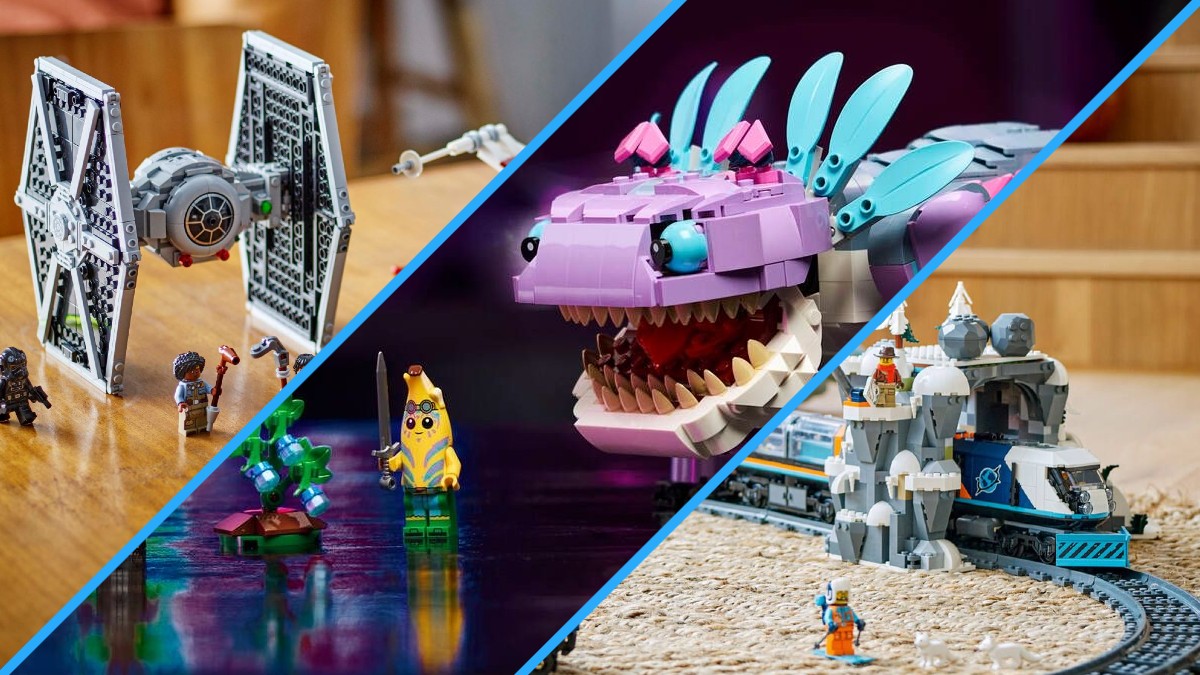 Half price LEGO trains and TIE Fighters at Amazon UK