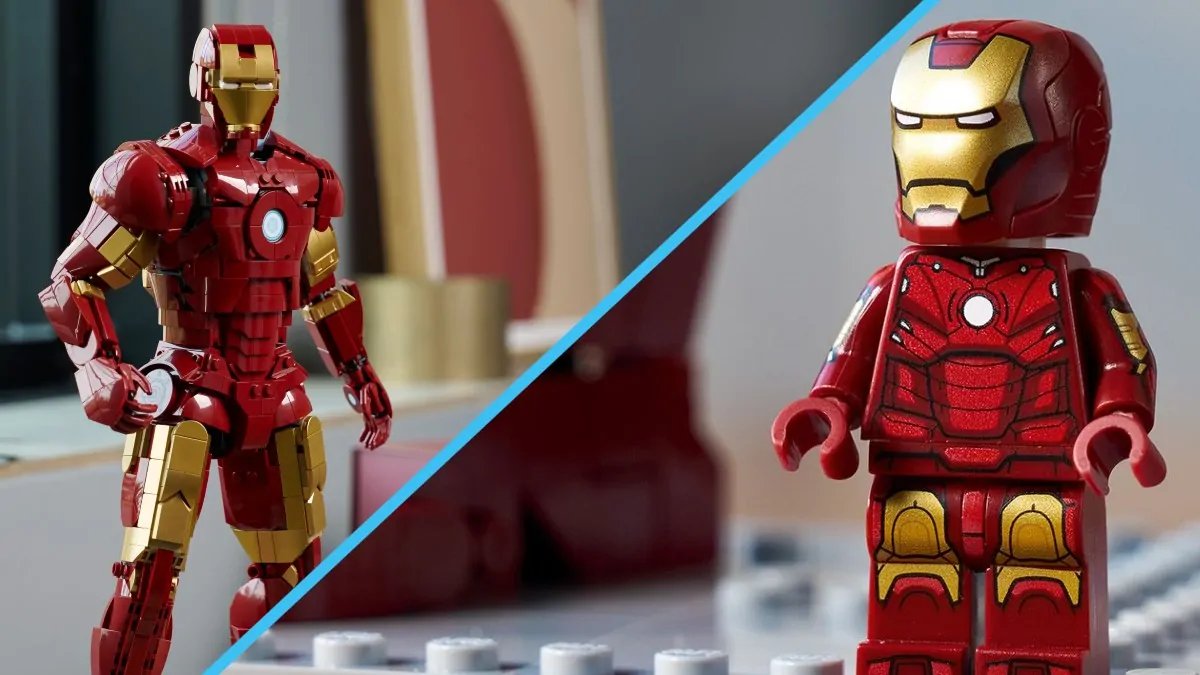 LEGO Marvel 2026 Iron Man minifigure has exciting new prints