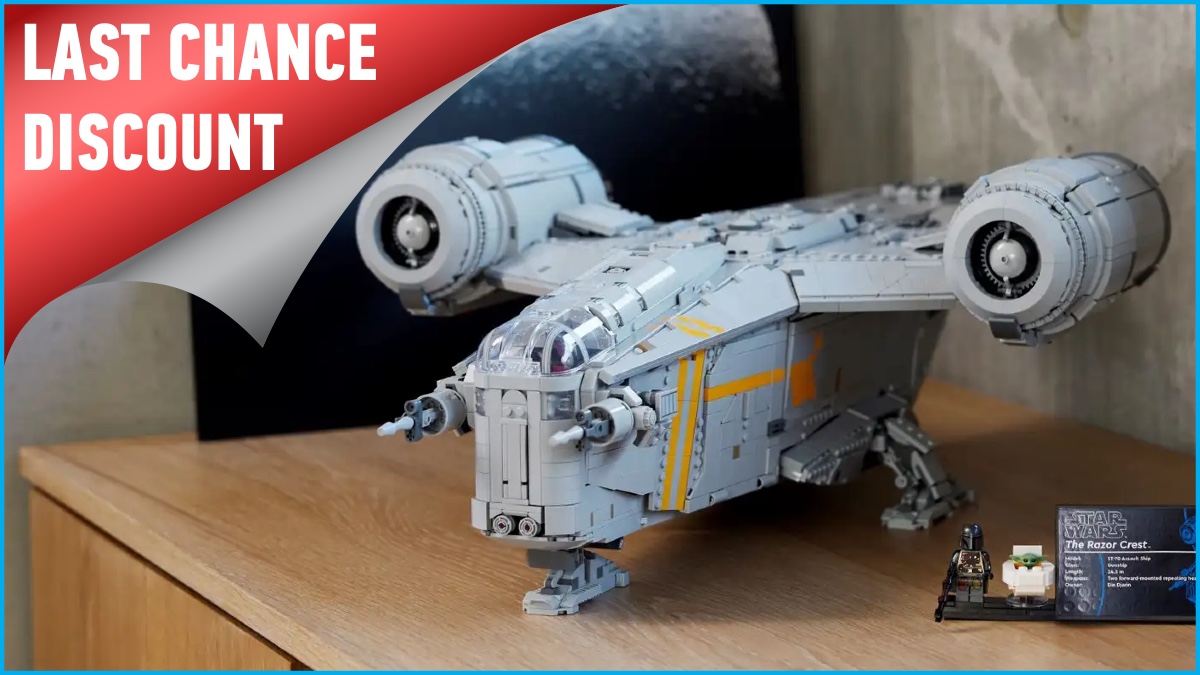 Last chance to save on retiring LEGO Star Wars UCS Razor Crest