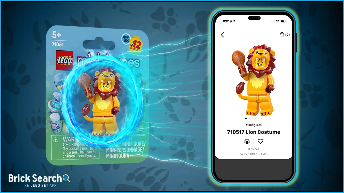 LEGO Minifigures Series 28 Animals UK and EU codes now in Brick Search