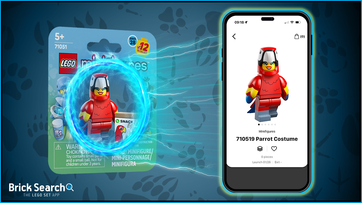 LEGO Minifigures Series 28 Animals codes added to Brick Search