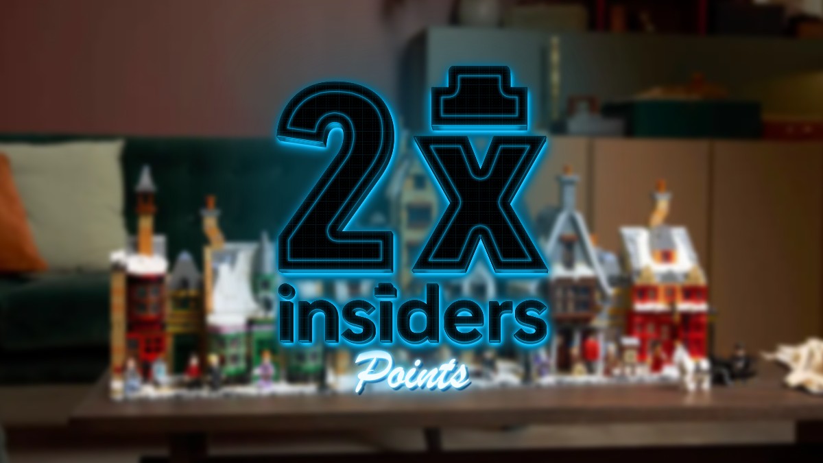 Last chance for extra Insiders points, GWPs, and holiday sale at LEGO.com