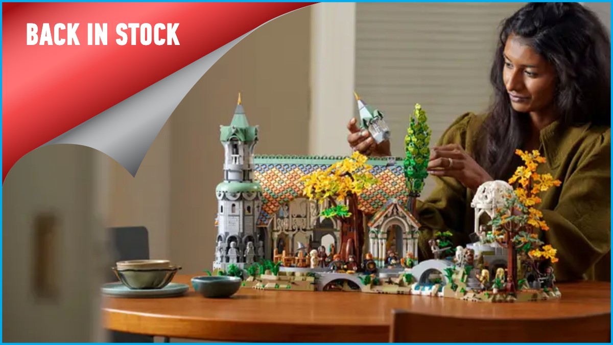 Back in stock for Cyber Monday: LEGO Rivendell reduced at Amazon