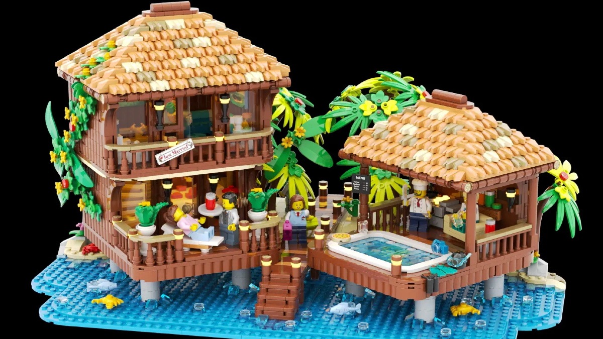 Maldives Water Villa takes a dip in the third LEGO Ideas review of 2025