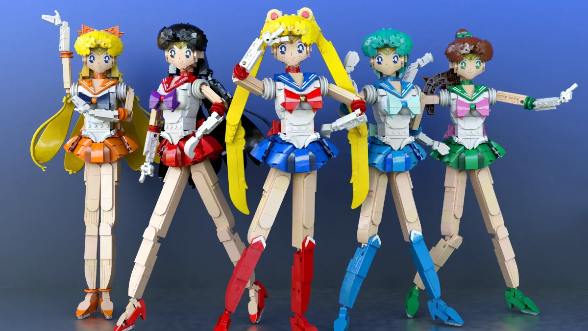 LEGO Ideas surprises with second 10K Sailor Moon submission