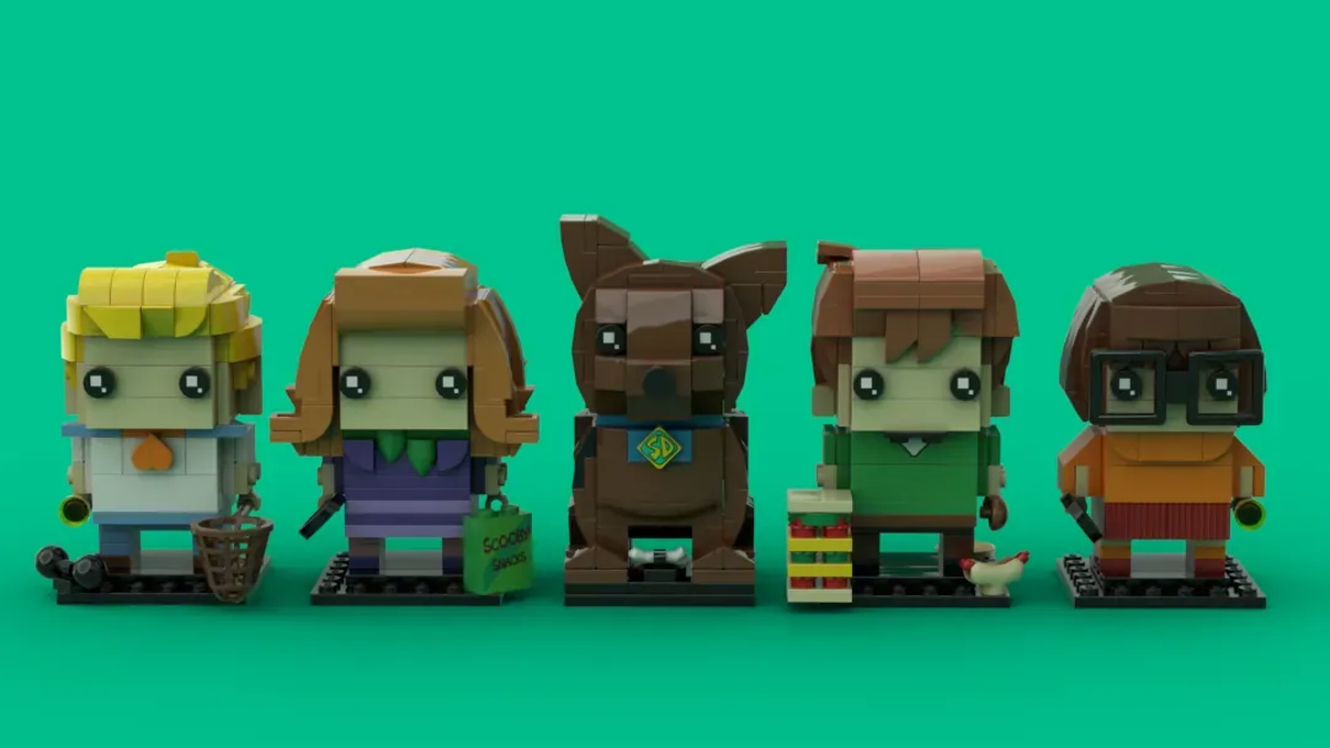 LEGO Ideas chills and thrills with 10K Scooby-Doo BrickHeadz  