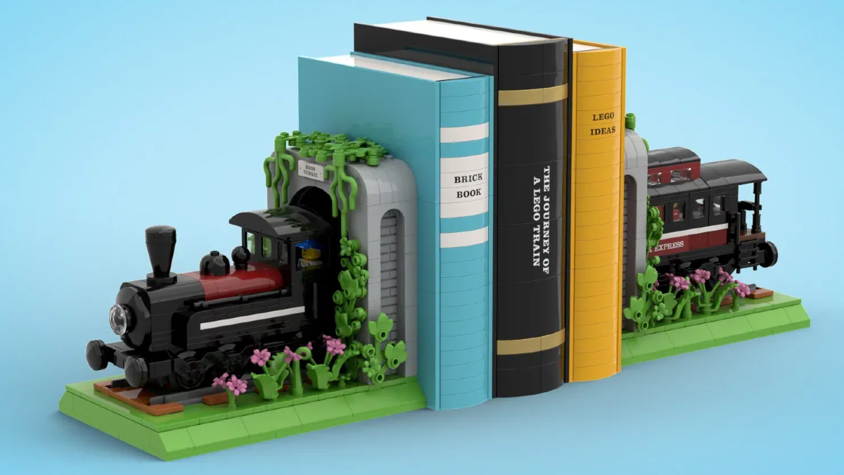 LEGO Ideas Train Bookends steams into the third review of 2025