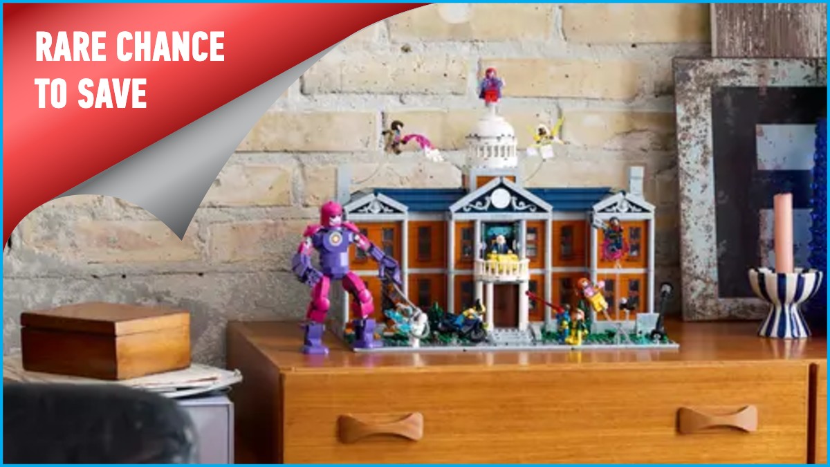 Rare discount on LEGO Marvel X-Mansion at Disney Store UK