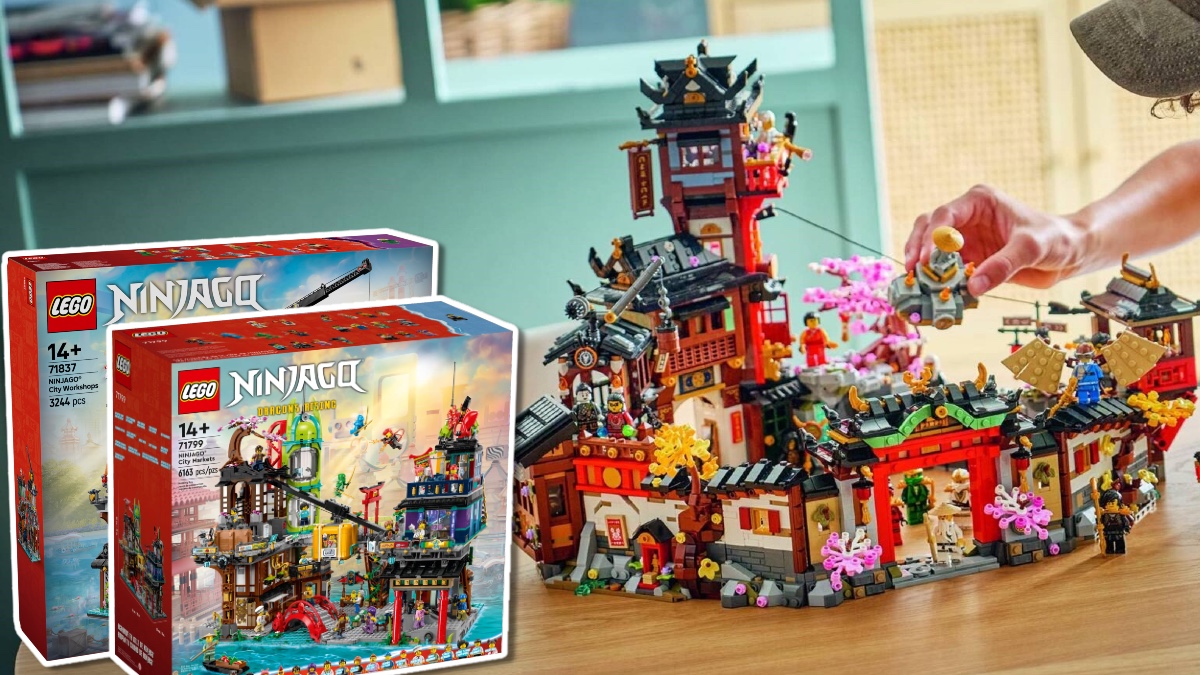 LEGO reveals why Old Town isn’t a NINJAGO City set – and clarifies the modular buildings’ schedule