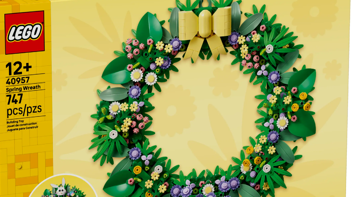 First images of LEGO 40957 Spring Wreath spotted