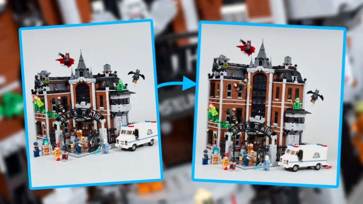 LEGO Arkham Asylum is so much better with an extra floor