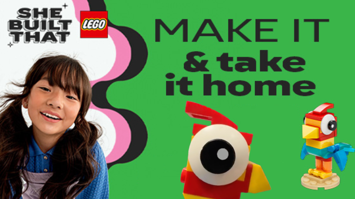 Free LEGO Disney Heihei make & take coming to UK Entertainer stores