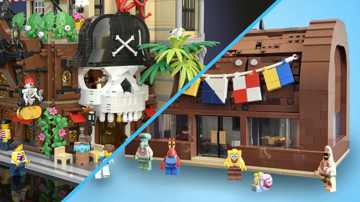 Two more fan-designed projects sneak into LEGO Ideas last minute