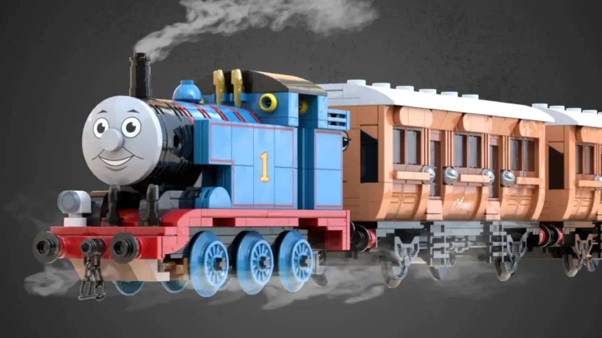 LEGO Thomas the Tank Engine rolls one step closer to reality