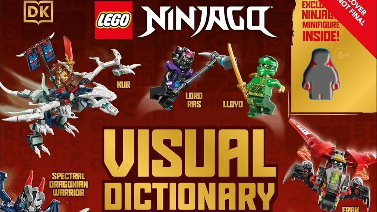 LEGO NINJAGO 2026 book with exclusive minifigure announced