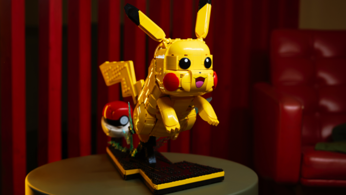 Capturing LEGO Pikachu’s ‘spark’ was the key to the Pokémon set