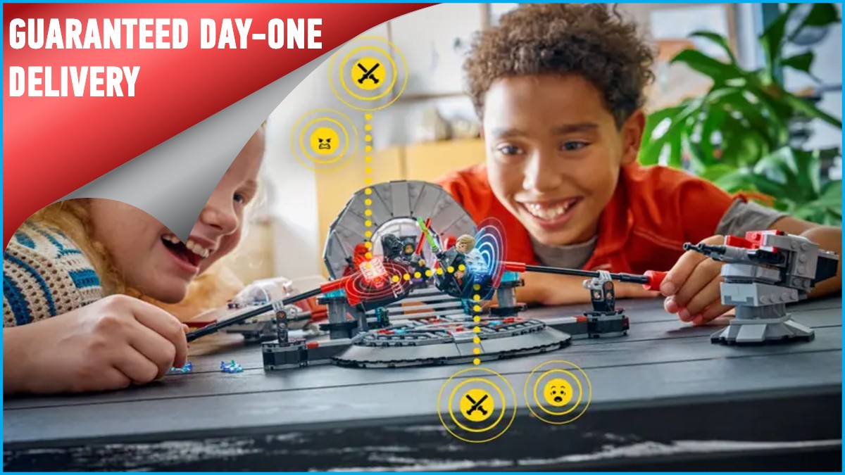 Be among the first to build LEGO Star Wars Smart Play sets